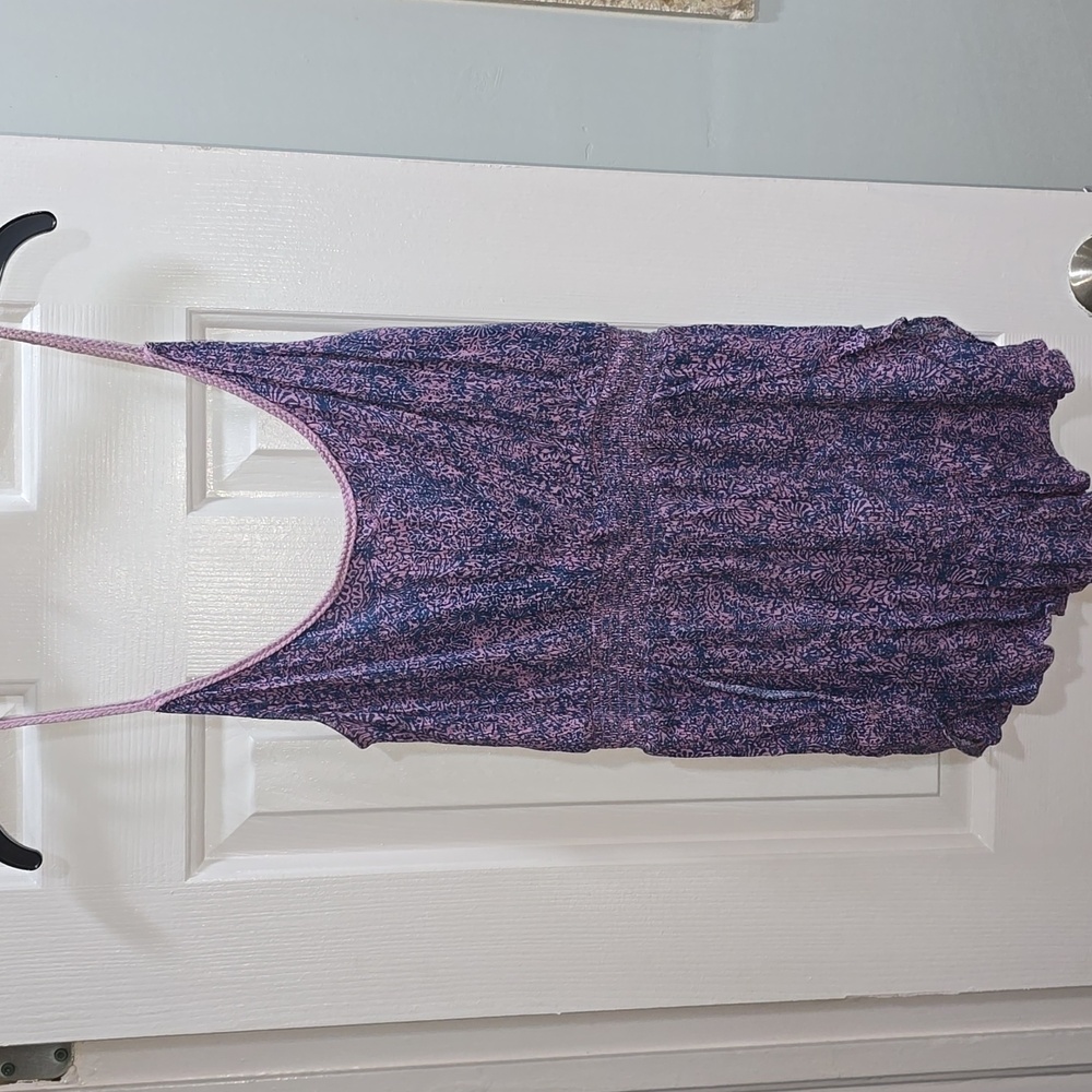 Ecote Blue and Pink Romper Woman's Size L - Picture 2 of 12
